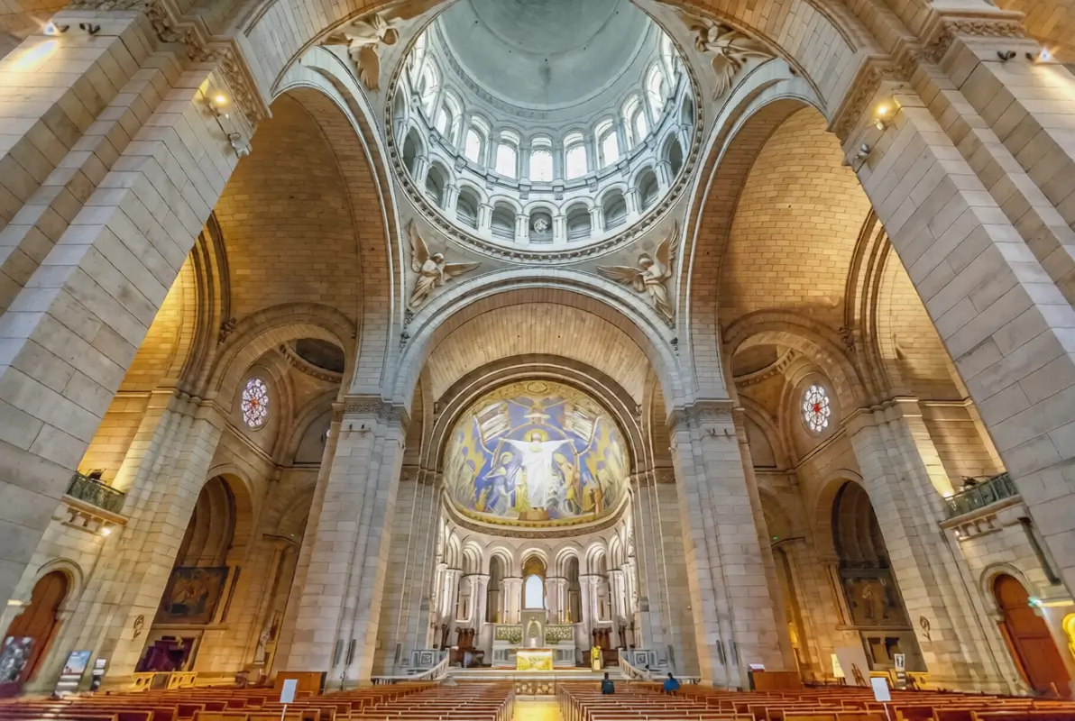 Montmartre Sacred-Heart Basilica - Main Nave