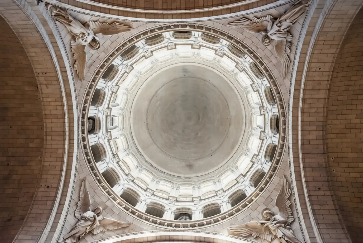 Montmartre Sacred-Heart Basilica - Vaulted Ceiling