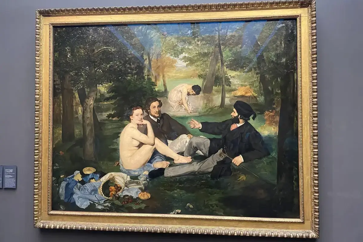 Orsay Museum - the Luncheon on the Grass by Manet