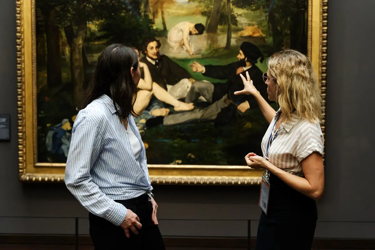Orsay Museum - Luncheon on the Grass by Manet - Explanations with a private licensed guide