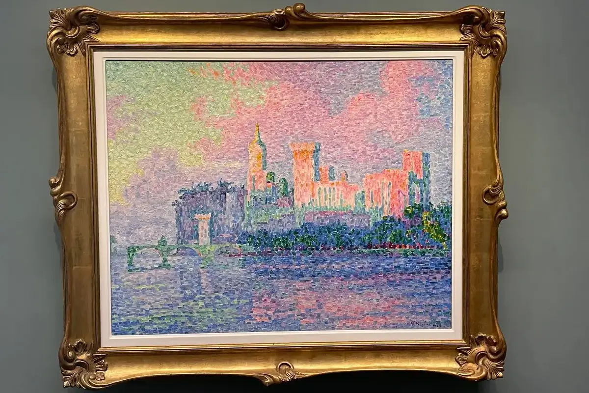 Orsay Museum - the Castle of the Popes by Signac