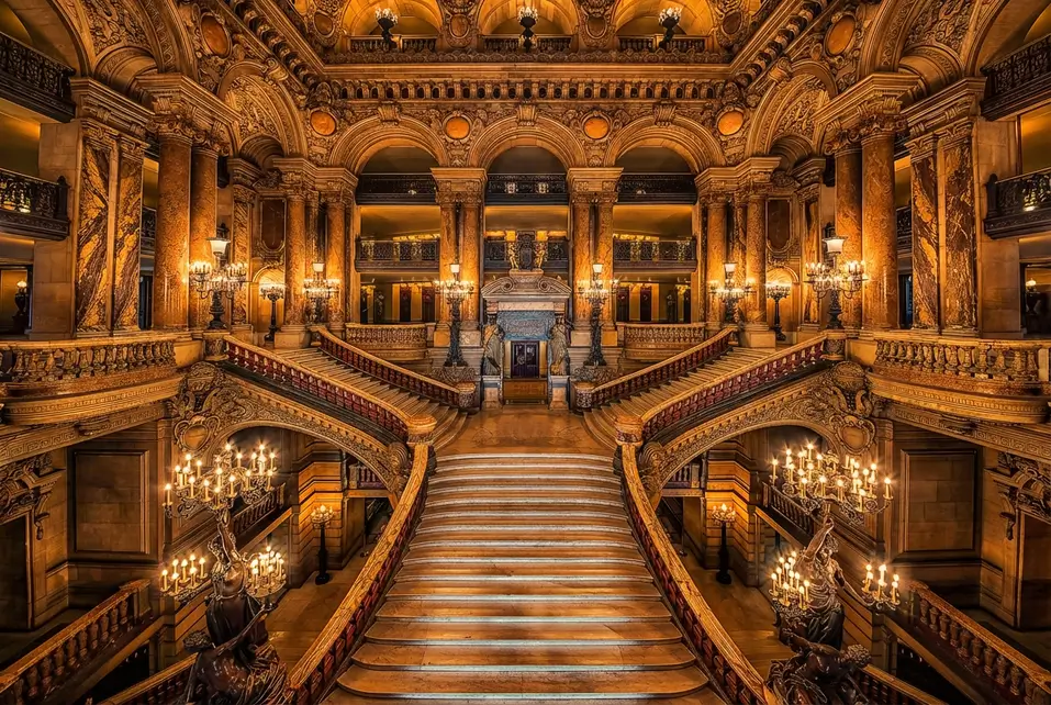 Paris Opera - Palais Garnier - Main Staircase