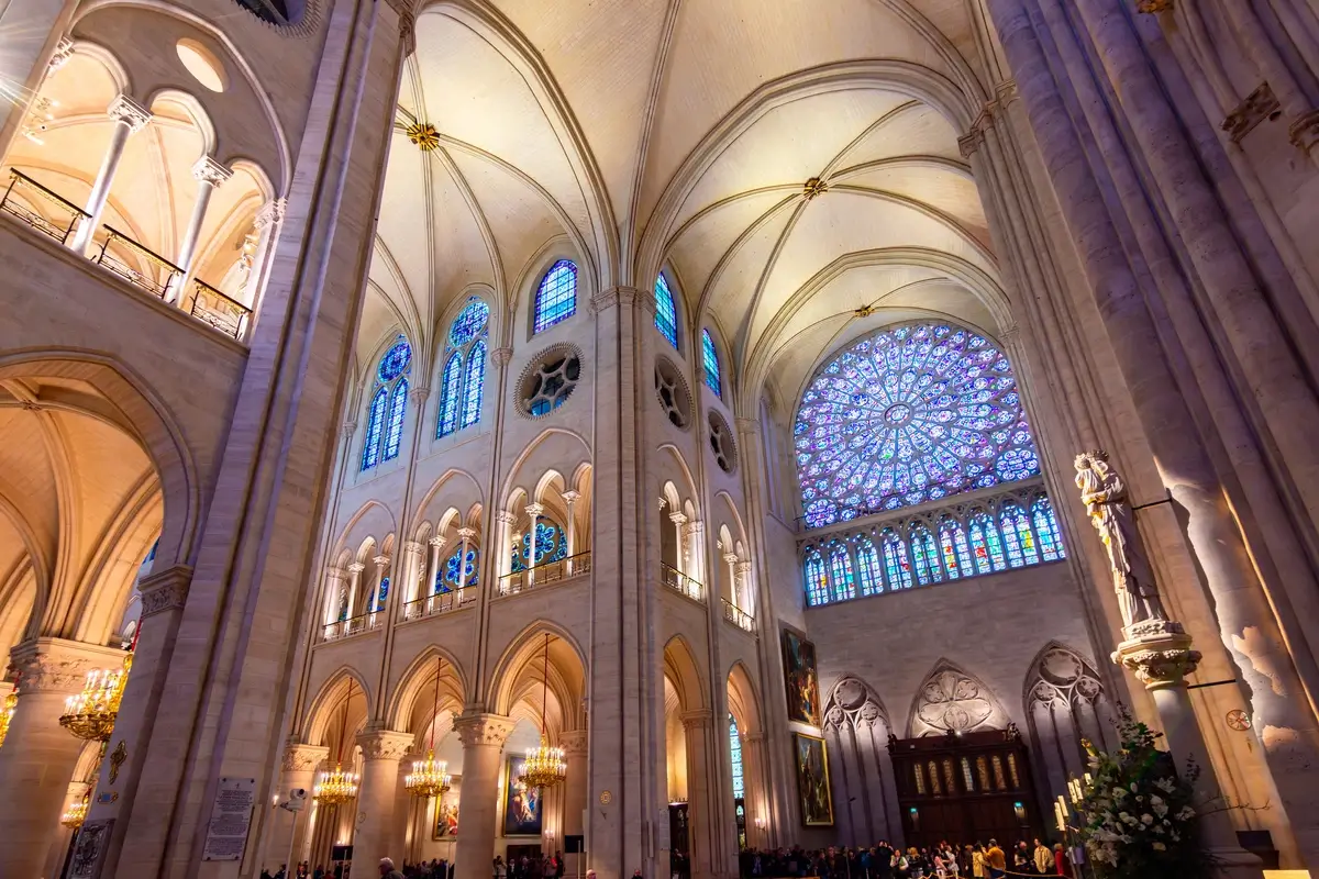 Notre Dame de Paris Cathedral - Inside Architecture
