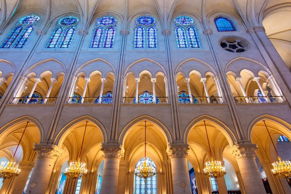 Notre Dame de Paris Cathedral - Inside Architecture