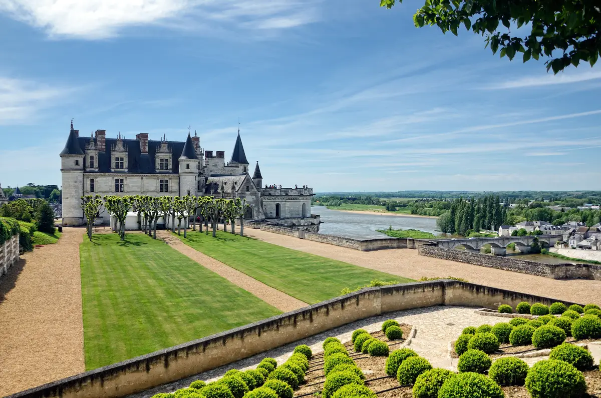 Amboise Castle in the Loire Valley - Gardens