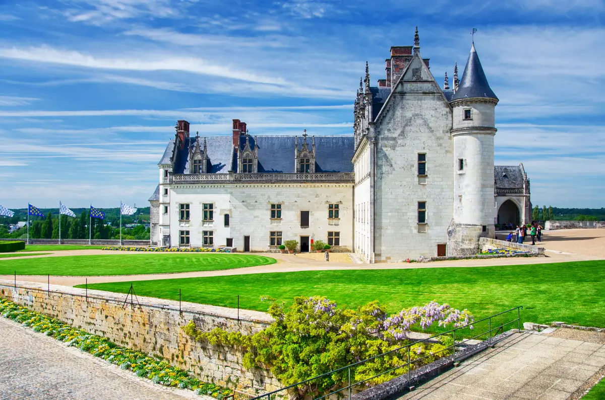 Amboise Castle in the Loire Valley - Gardens