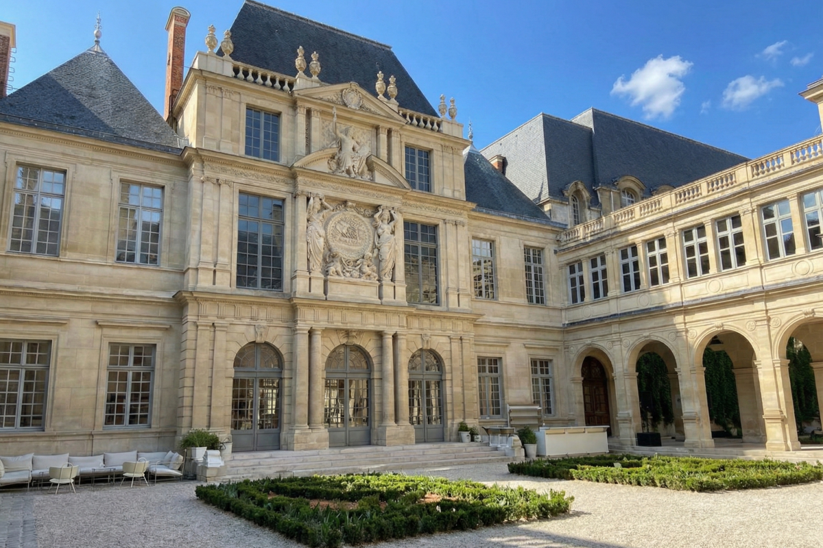 Carnavalet Museum - Inner Courtyard