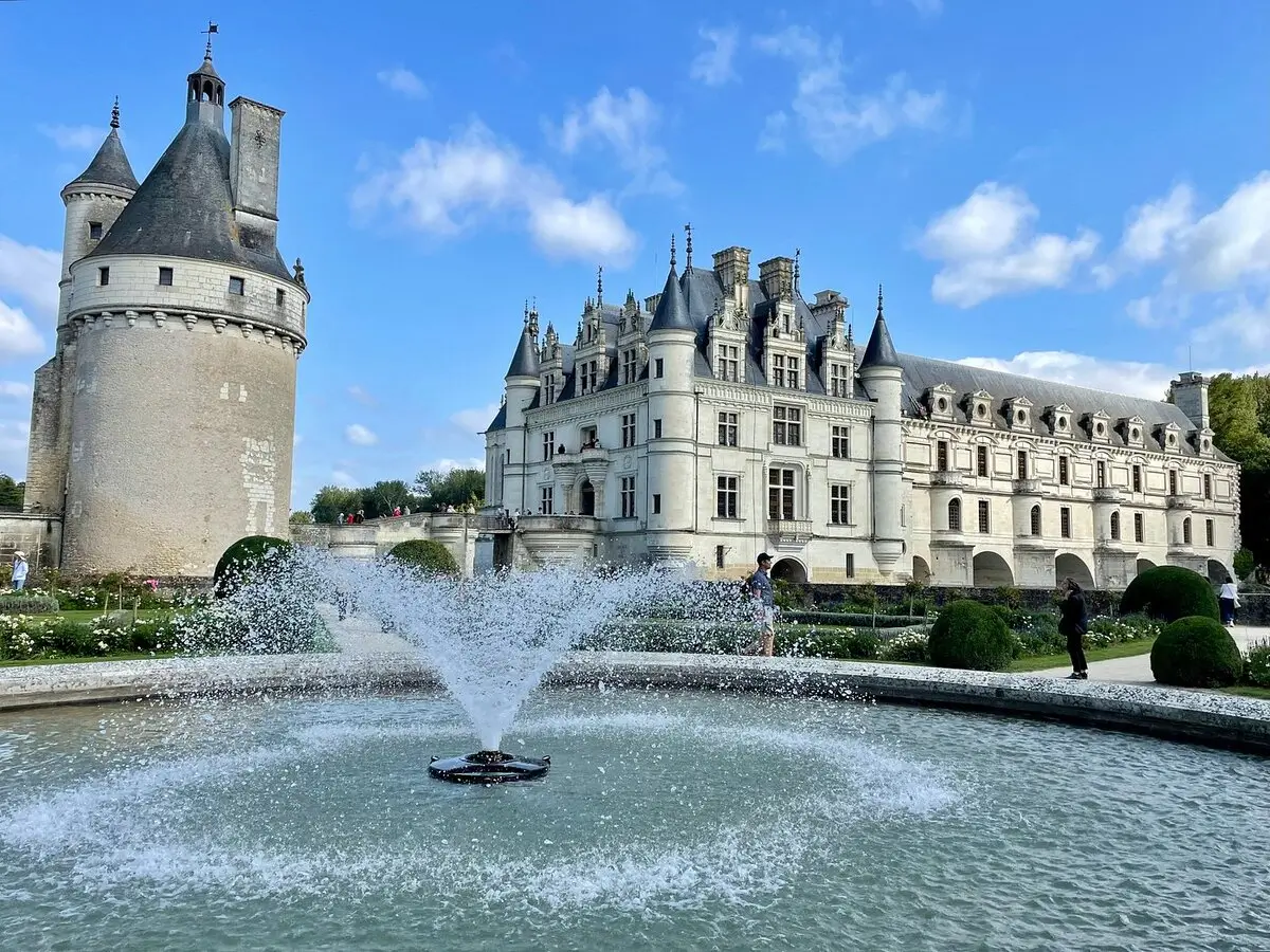 Chenonceau Castle on the Cher River