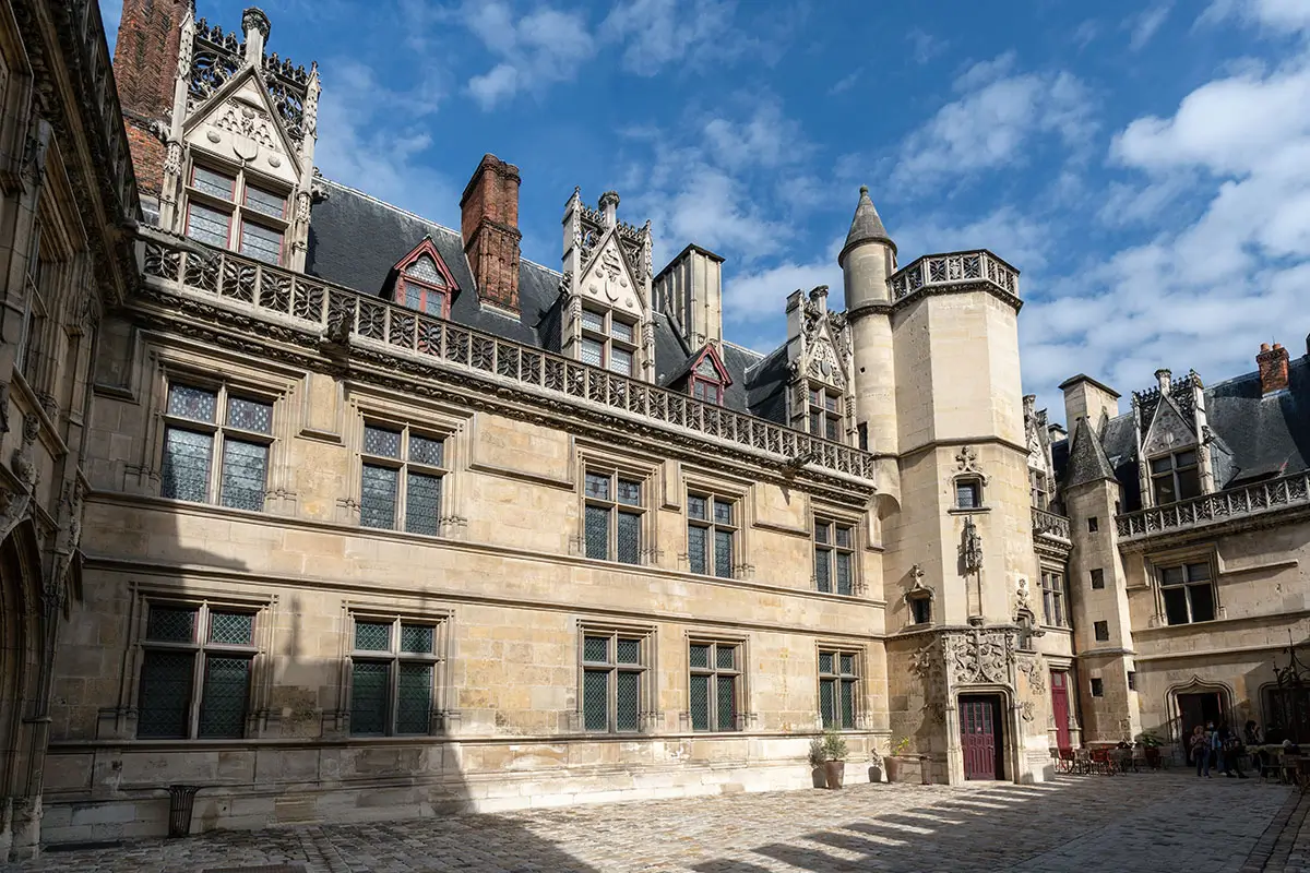 Cluny Museum - Main Courtyard