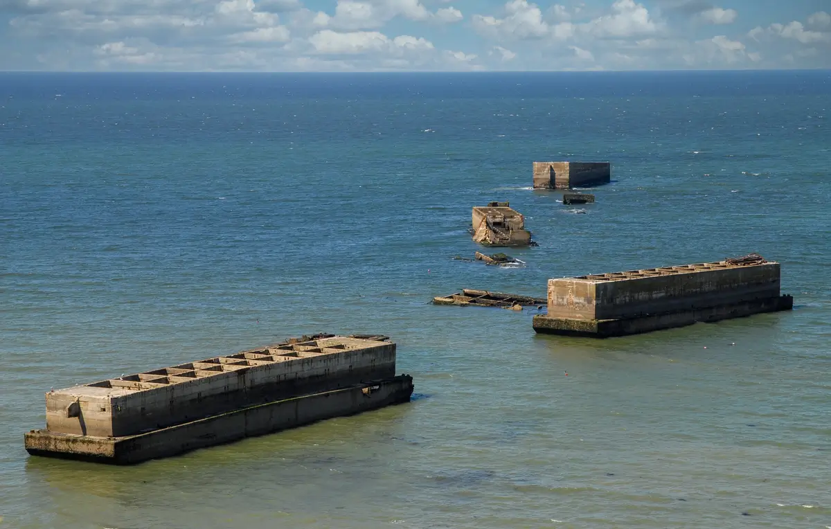D-Day Landing Beaches in Arromanches