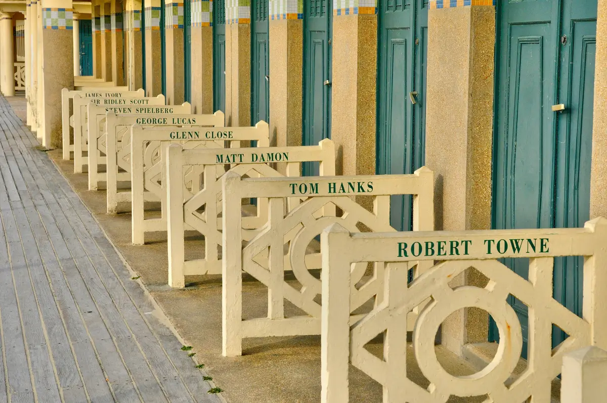 Deauville Cinema Beach Huts