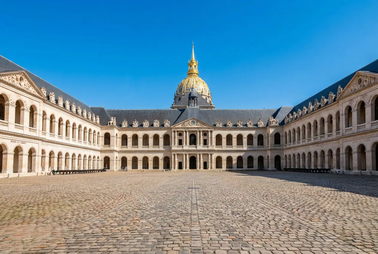 Invalides Museum - Main Courtyard