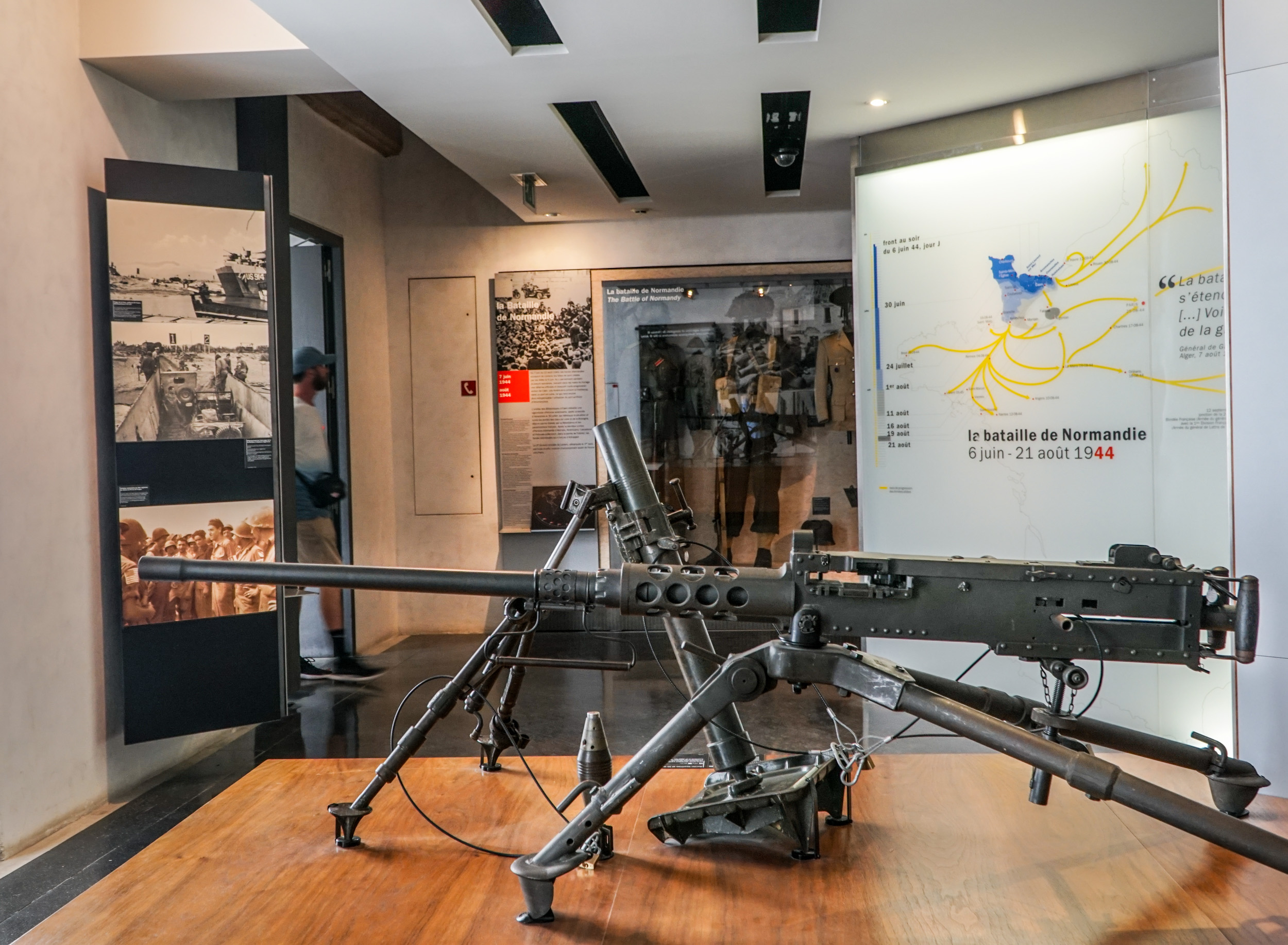 Invalides Museum - War and Army Museum - World War II - Machine Gun