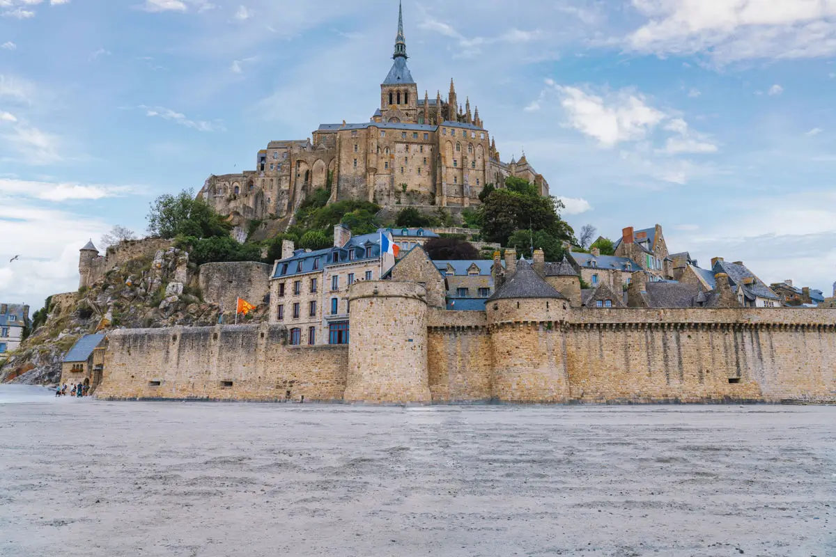 Mont Saint Michel Abbey - Fortress Walls