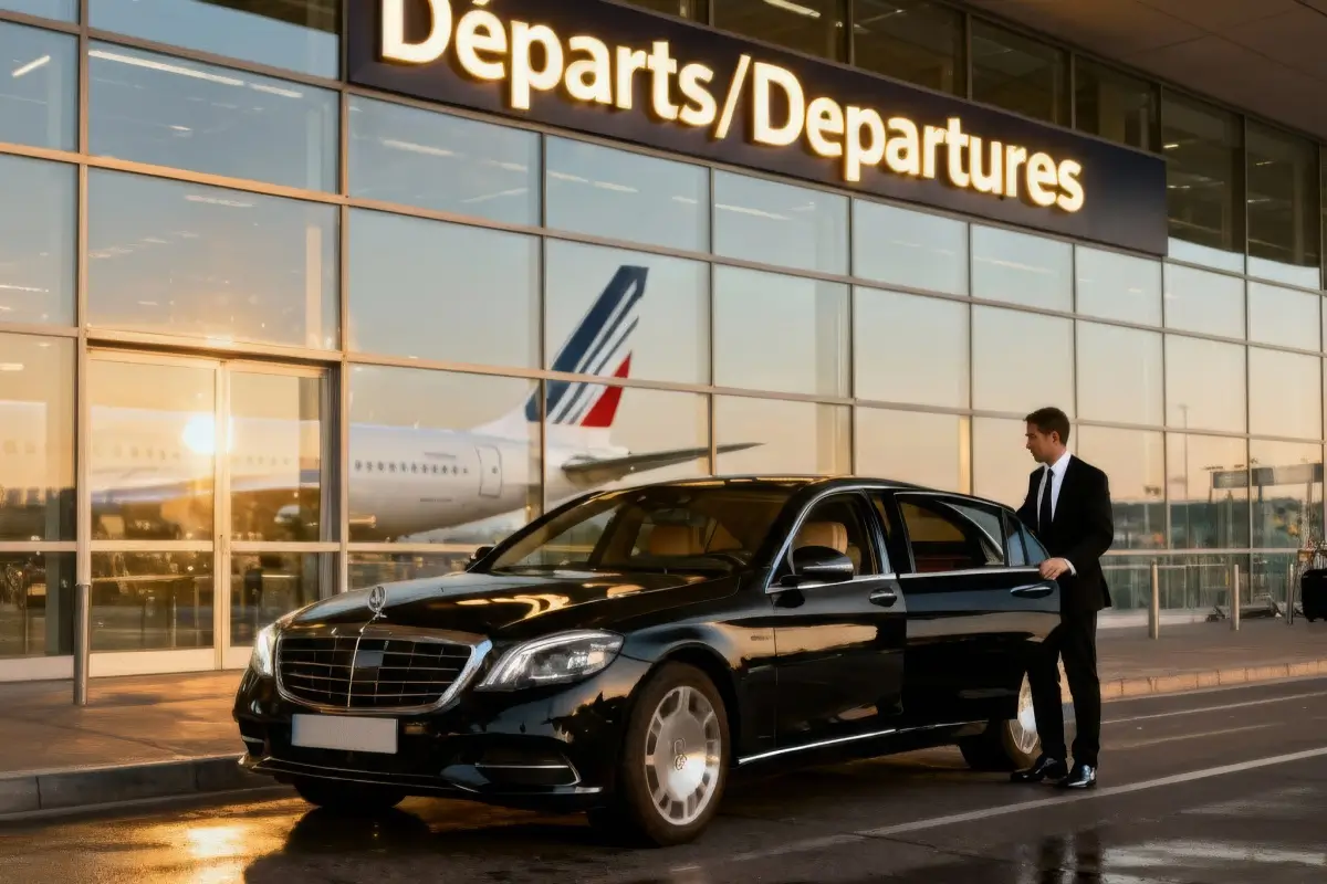 Paris Airport Private Transfer - Mercedes S-Class
