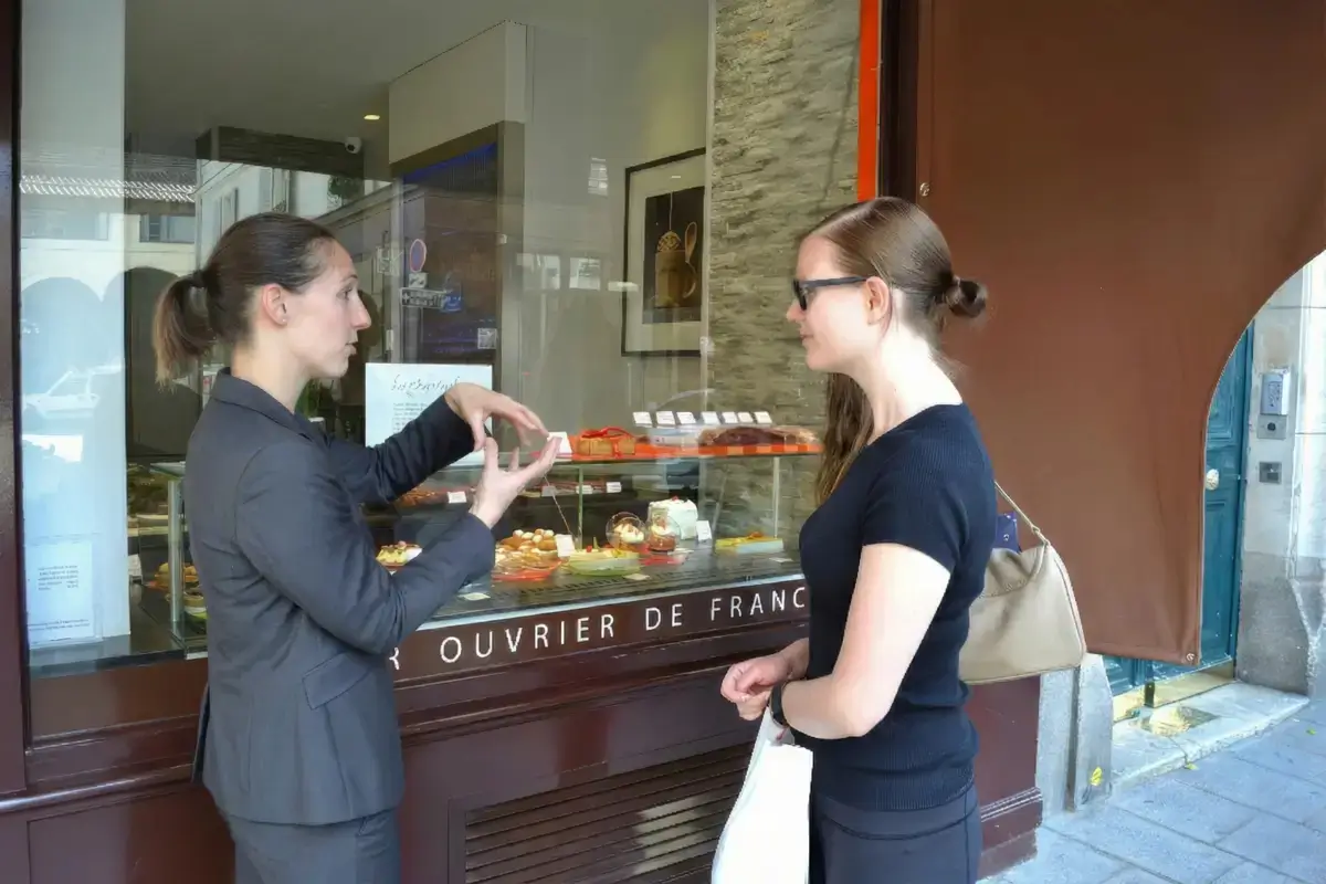 Paris Private Chocolate and Pastry Tour - In a Chocolate Shop with the Guide Carine