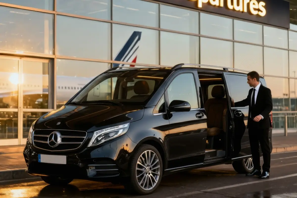 Paris Airport Private Transfer - Mercedes V-Class