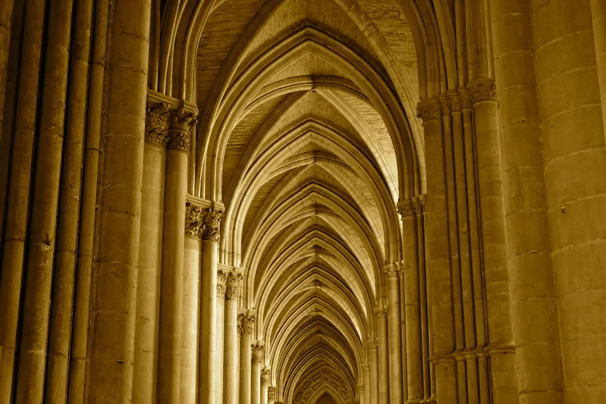 Reims Cathedral Aisle