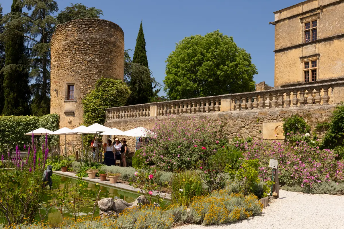 Renaissance Castle in Lourmarin in Luberon