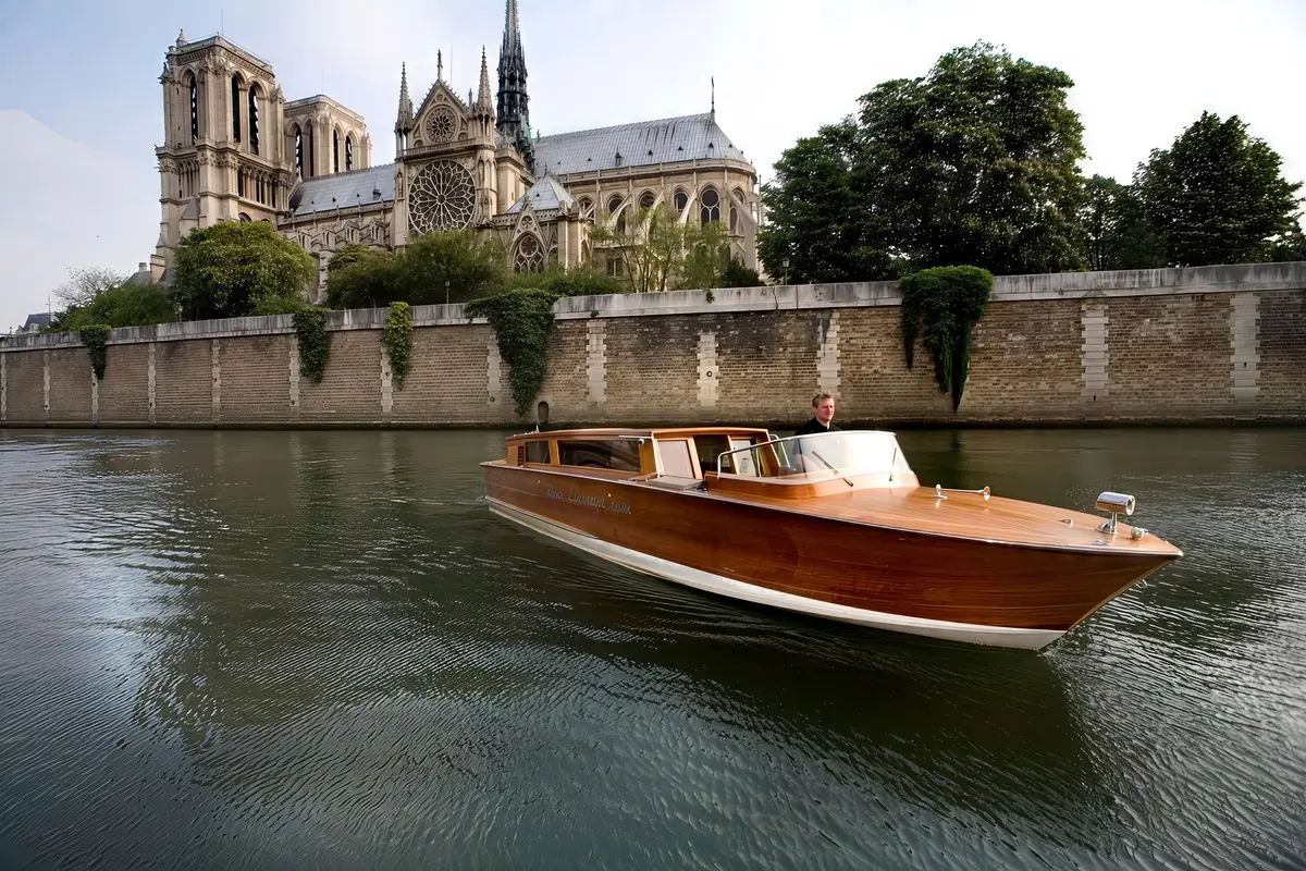 Paris Private Seine River Cruise - Back of Notre Dame Cathedral
