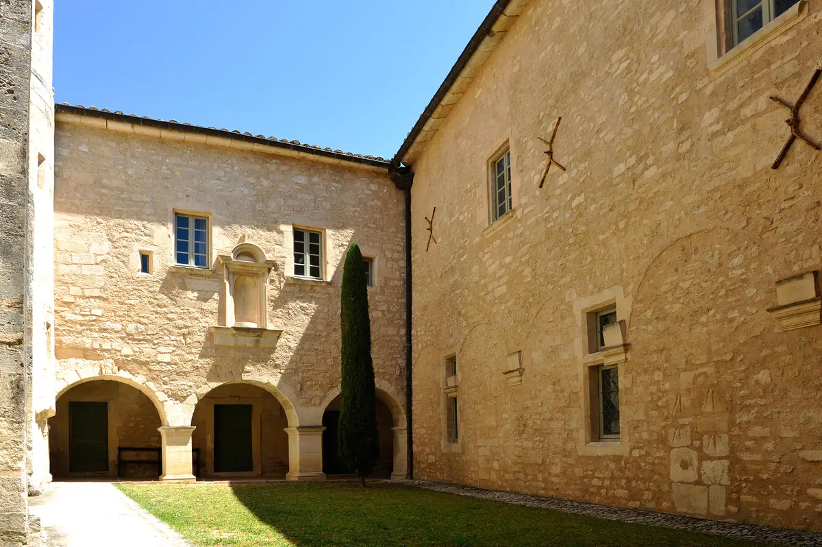Saint Hilaire Abbey near Lacoste