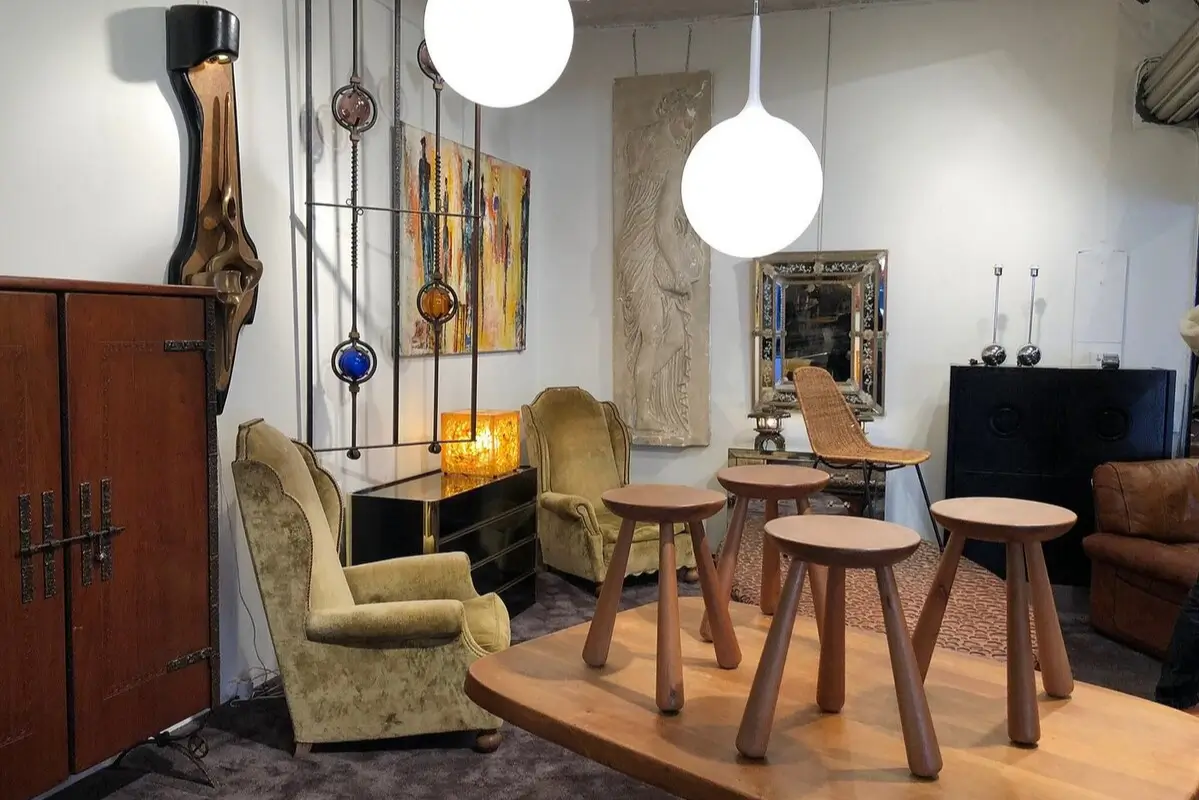 Saint Ouen Flea Market - Design Furniture Shop