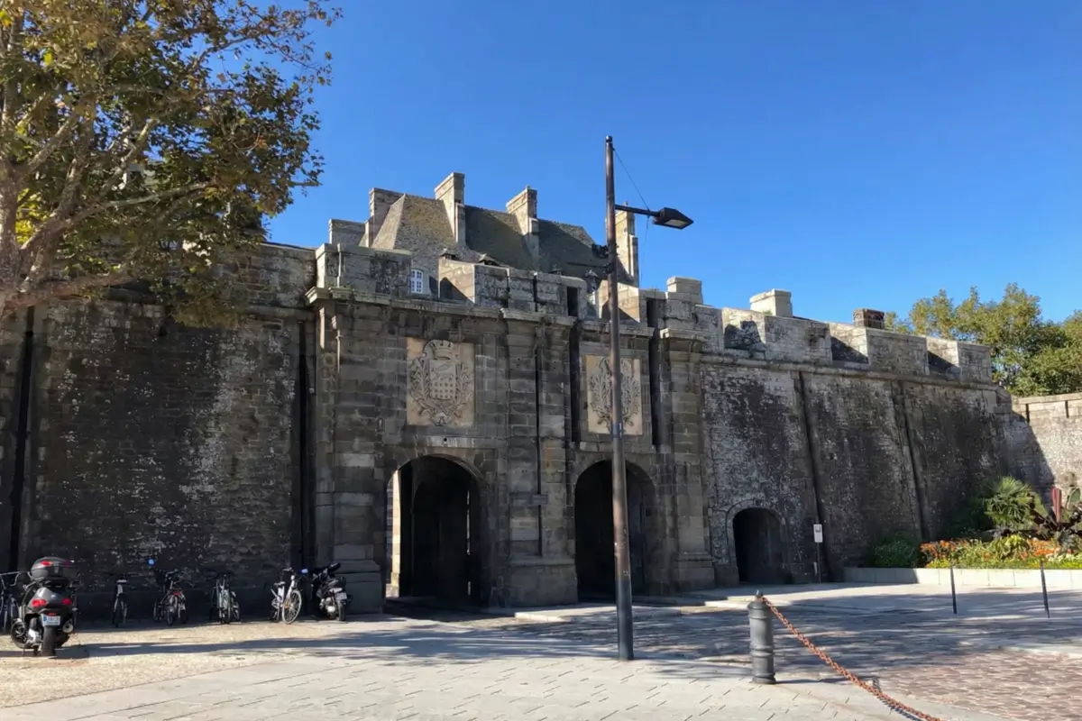 Saint Vincent Gate in Saint Malo