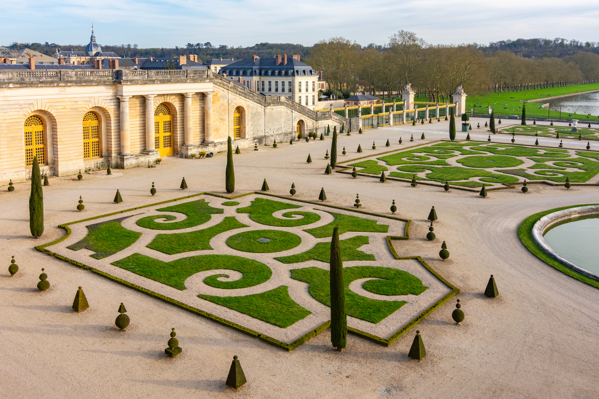 Versailles Castle - Orangerie in Winter