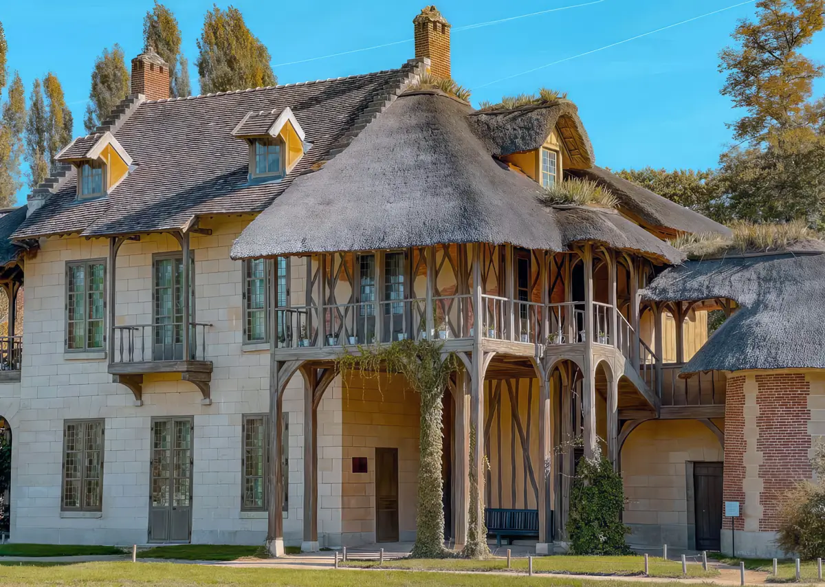 Versailles Castle - Queens Hamlet - Closer View