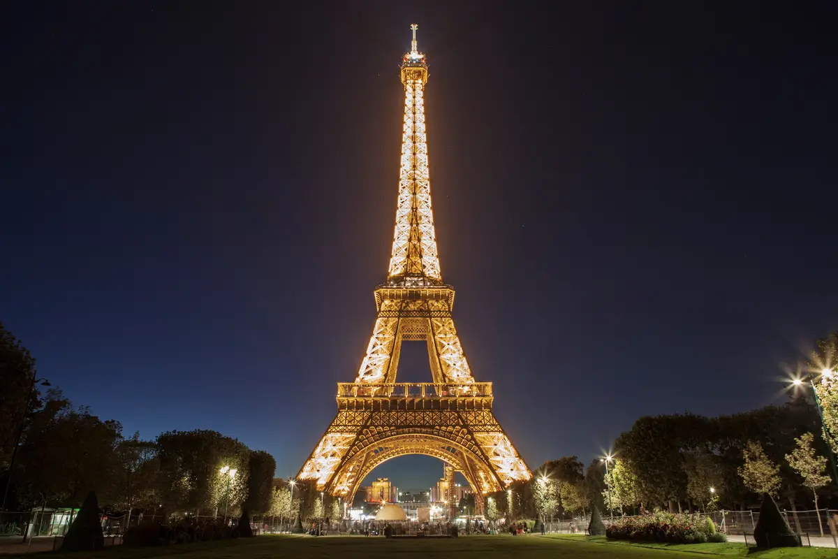 Eiffel Tower at Night