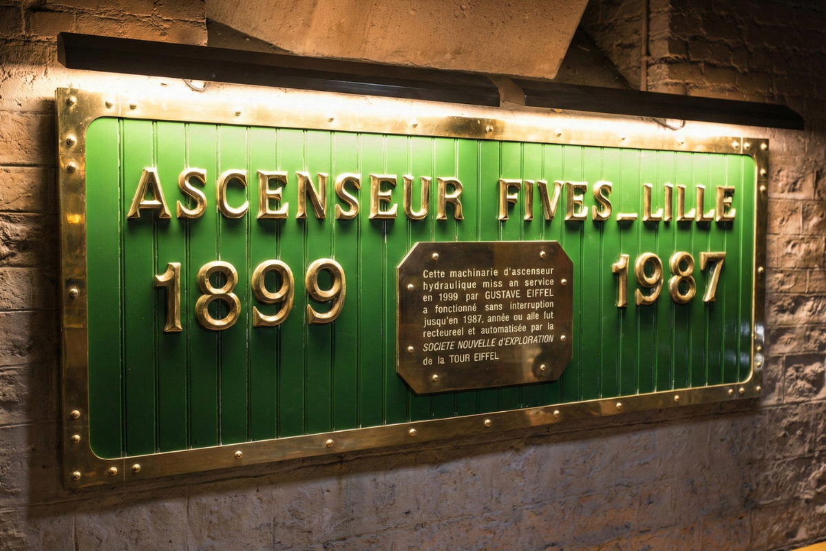 VIP Eiffel Tower private tour - historical panel